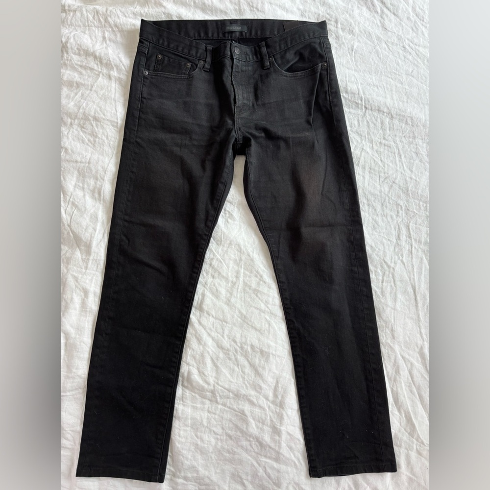 Uniqlo Men's Jet Black Skinny Jeans